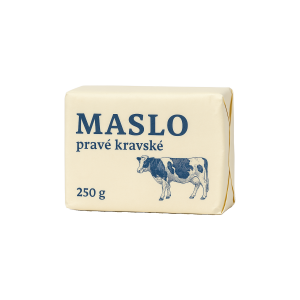 Maslo pravé kravské 250 g
