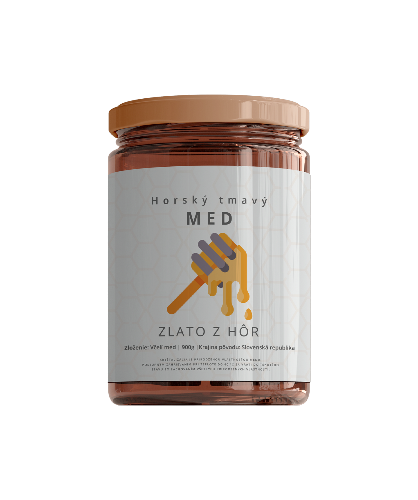 Med horský smrekový 900 g